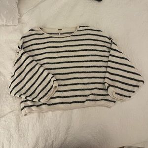 Free People Striped Sweater